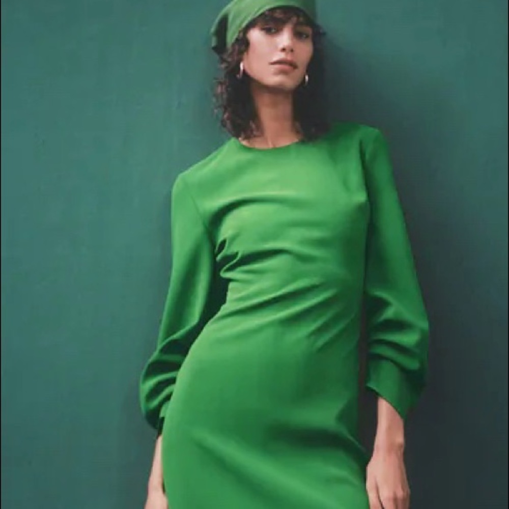Zara Green Dress